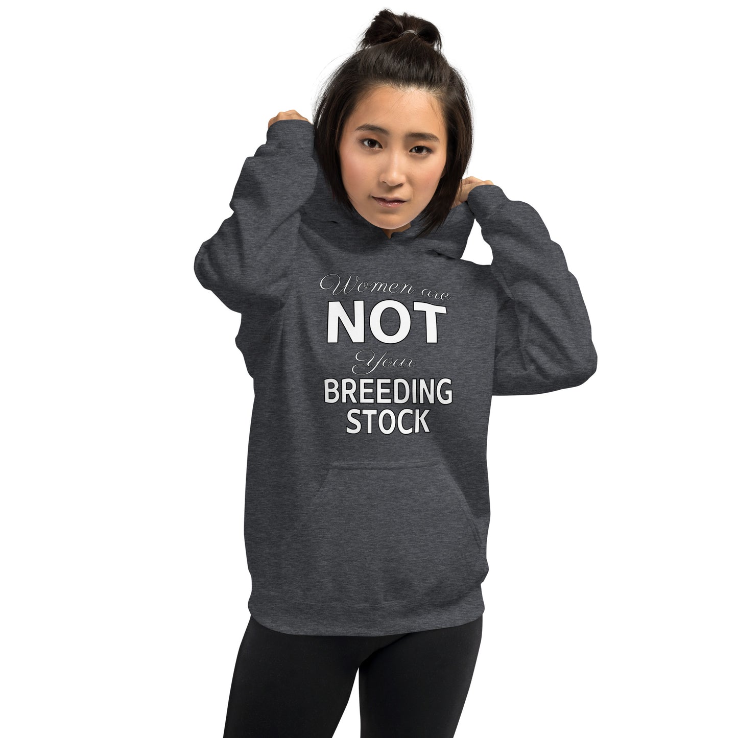 Women Are Not Your Breeding Stock Hoodie