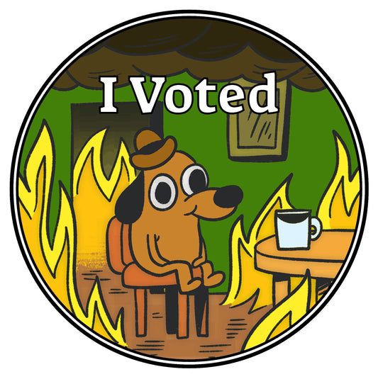 I Voted Sticker
