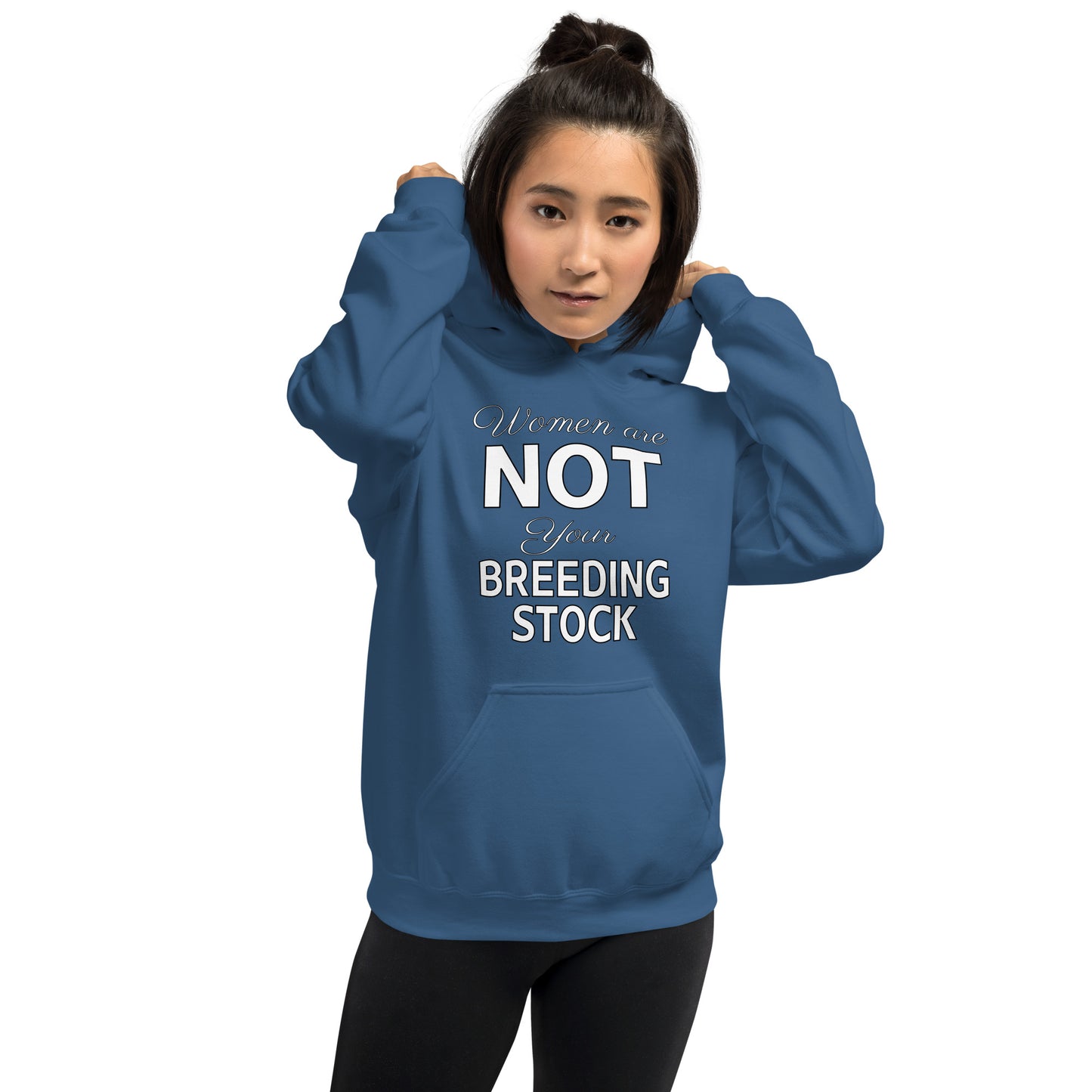 Women Are Not Your Breeding Stock Hoodie