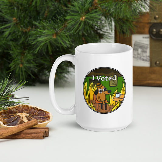 I Voted Mug