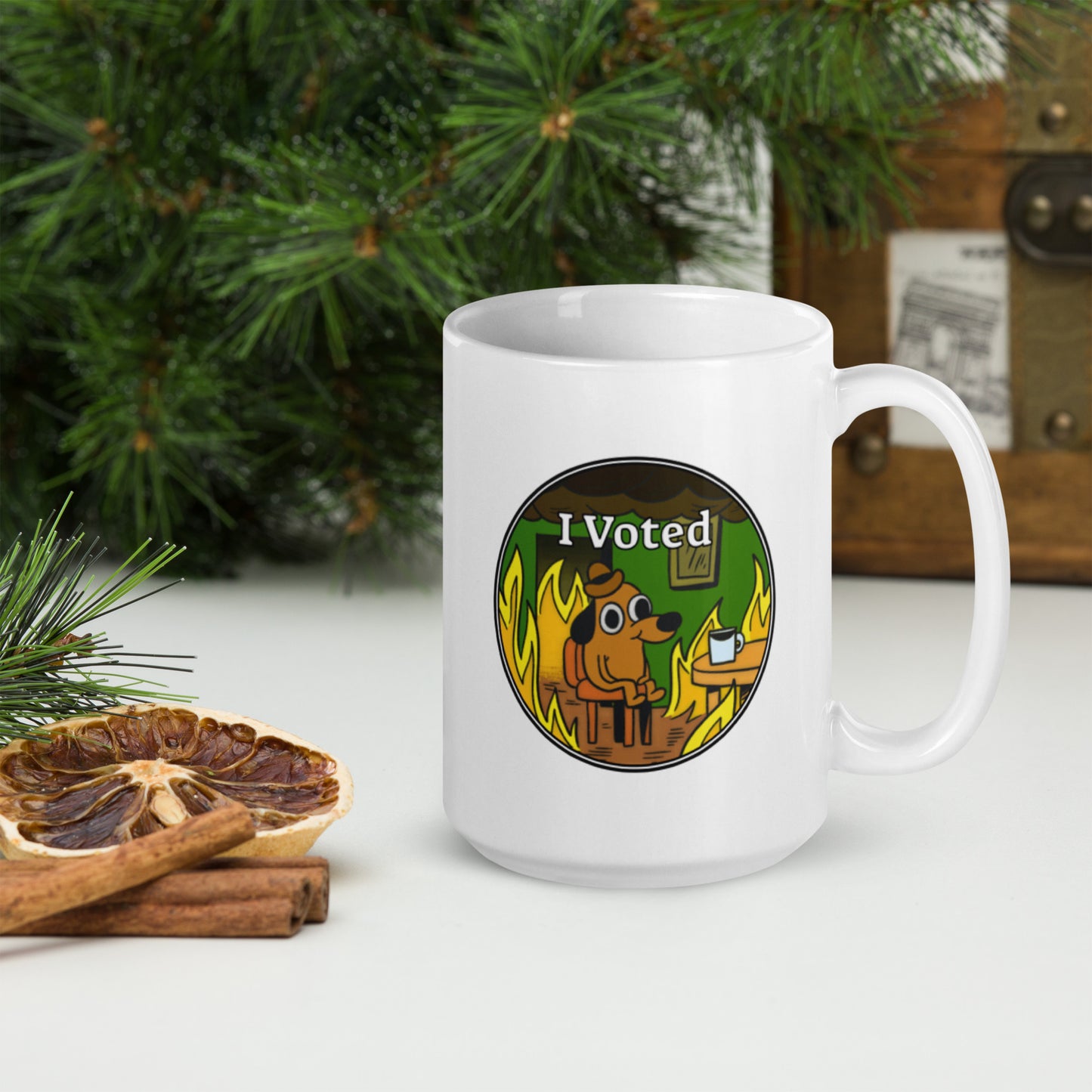 I Voted Mug